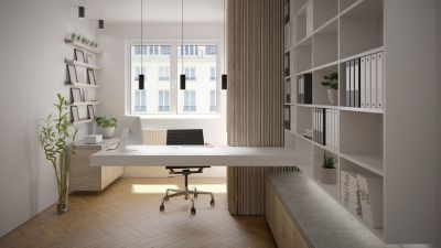 Built In Bookshelf Installation