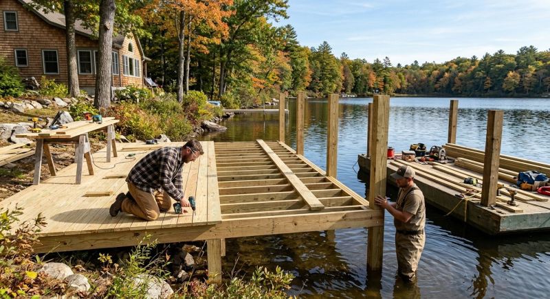 Boat Dock Construction in Alpharetta, GA