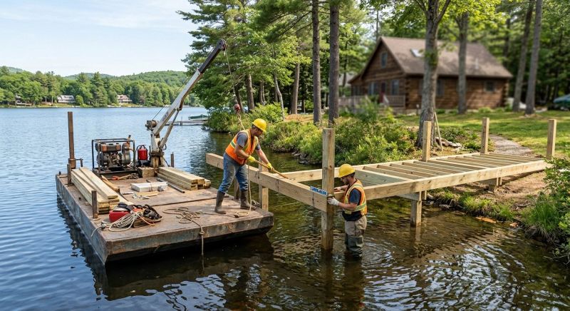 Dock Replacement in Overland Park, KS