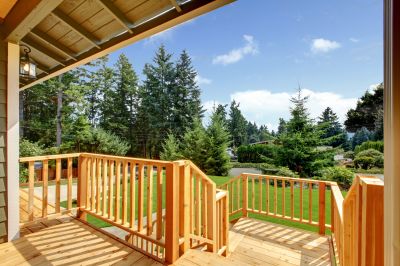 Wood Railing Installation